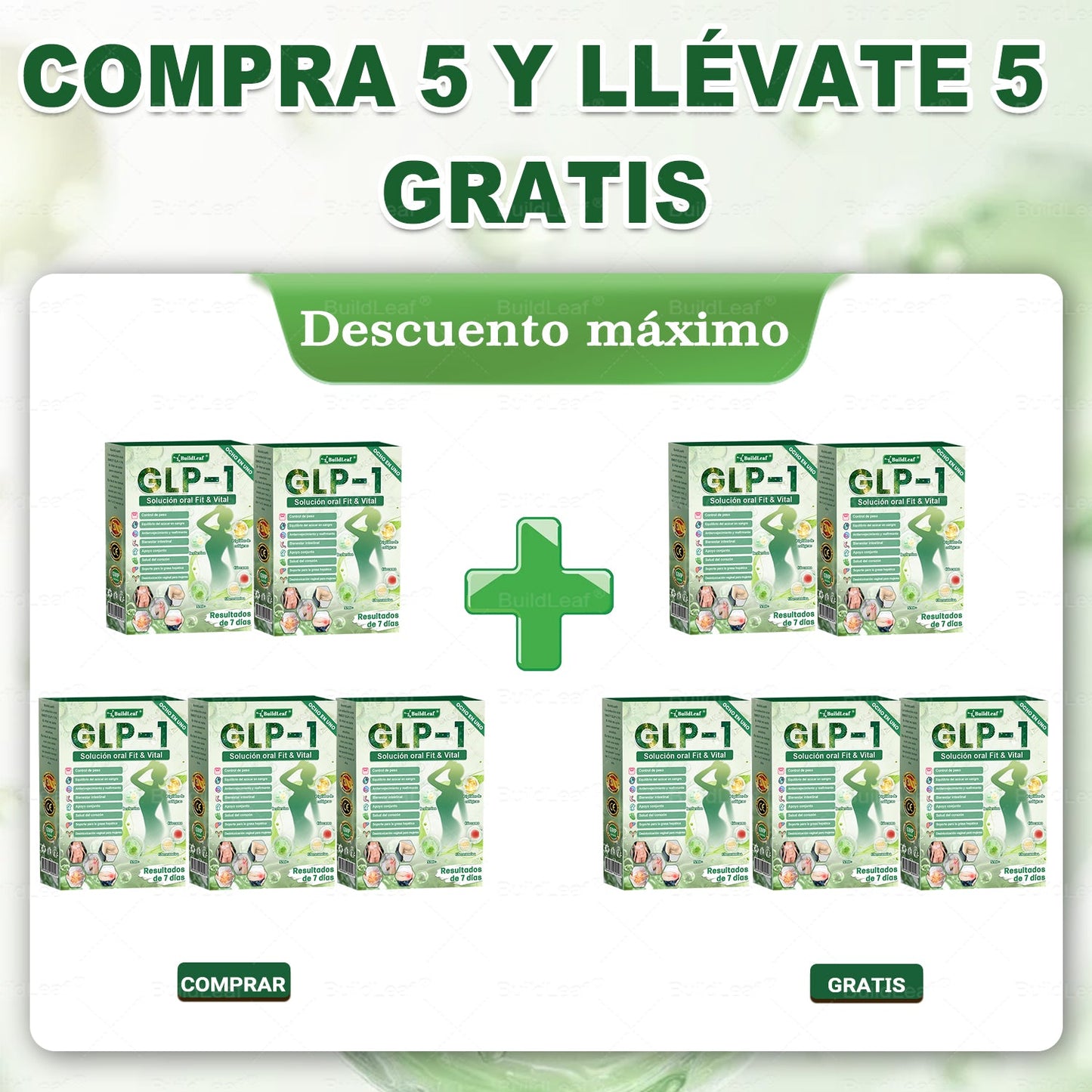 🍃𝖮𝖿𝖿𝗂𝖼𝗂𝖺𝗅 𝖲𝗍𝗈𝗋𝖾 |🍃 𝑩𝒖𝐢𝒍𝒅𝑳𝒆𝐚𝒇® GL𝐏-1 8 en1 𝙁𝙞𝙩 &amp; 𝙑𝙞𝙩𝙖𝙡 Solución Oral  (𝑱𝒖𝒔𝒕 𝒐𝒏𝒄𝒆 𝒂 𝒅𝒂𝒚, 𝒗𝒊𝒔𝒊𝒃𝒍𝒆 𝒄𝒉𝒂𝒏𝒈𝒆𝒔 𝒊𝒏 7 𝒅𝒂𝒚𝒔) ✅ 𝑭𝒐𝒓 𝒐𝒃𝒆𝒔𝒊𝒕𝒚, 𝒄𝒂𝒓𝒅𝒊𝒐𝒗𝒂𝒔𝒄𝒖𝒍𝒂𝒓 𝒉𝒆𝒂𝒍𝒕𝒉, 𝒅𝒊𝒂𝒃𝒆𝒕𝒆𝒔, 𝒔𝒍𝒆𝒆𝒑 𝒂𝒑𝒏𝒆𝒂, 𝒈𝒖𝒕 𝒉𝒆𝒂𝒍𝒕𝒉, 𝒋𝒐𝒊𝒏𝒕 𝒊𝒔𝒔𝒖𝒆𝒔, 𝒂𝒏𝒅 𝒎𝒐𝒓𝒆